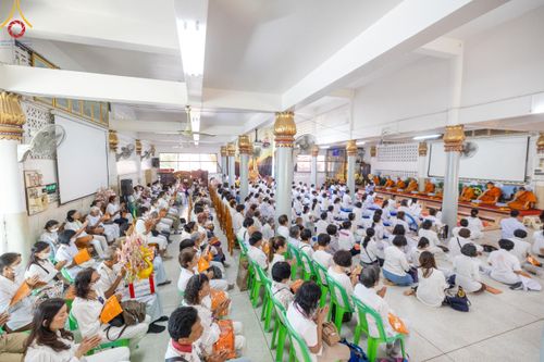 ภาพ No.111085:พิธีทอดผ้าป่าทำนุบำรุงศาสนสถาน ณ วัดไผ่โรงวัว ต.บางตาเถร อ.สองพี่น้อง จ.สุพรรณบุรี วันที่ 13 มกราคม พ.ศ. 2567