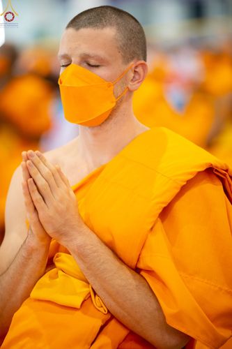 ภาพ No.76904:พิธีบูชาข้าวพระ ในวันมาฆบูชา อาทิตย์ต้นเดือนที่ 6 มีนาคม พ.ศ. 2566 ณ วัดพระธรรมกาย จ.ปทุมธานี