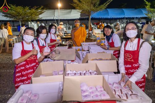 ภาพ No.113600:พิธีถวายภัตตาหารเป็นสังฆทาน แด่คณะพระธรรมยาตรา ปีที่ 12 วันที่ 17 มกราคม พ.ศ. 2567 ณ วัดโบสถ์(บน) บางคูเวียง จ.นนทบุรี
