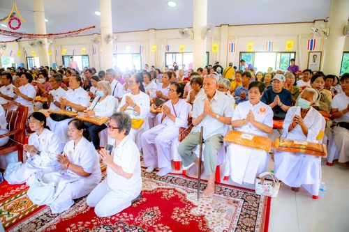 ภาพ No.181709:พิธีทอดกฐิน ณ วัดห้วยหิน อ.สนามชัยเขต จ.ฉะเชิงเทรา ในโครงการทอดกฐินสามัคคีทั่วไทย 30,000 วัด บูชาธรรม 80 ปี หลวงพ่อธัมมชโย โดยคณะศิษยานุศิษย์วัดพระธรรมกาย วันที่ 2 พฤศจิกายน พ.ศ. 2567