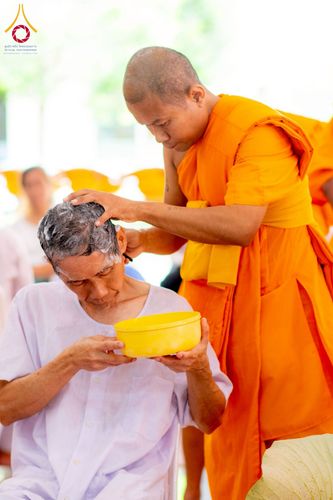 ภาพ No.276338:วันศุกร์ที่ 5 ธันวาคม 2568 (วันพ่อแห่งชาติ) พิธีบรรพชาอุปสมบทหมู่ธรรมทายาท จำนวน 14 รูป โครงการบรรพชาอุปสมบทหมู่ รุ่นบูชาธรรมมหาปูชนียาจารย์ ประจำปี 2568  ณ ศูนย์อบรมเยาวชนบางปะหัน จังหวัดพระนครศรีอยุธยา