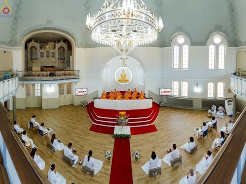 ภาพ No.269192:วันอาทิตย์ที่ 26  ตุลาคม พ.ศ. 2568 พิธีทอดกฐินวัดพระธรรมกายนอร์ธสวีเดน ประเทศสวีเดน 