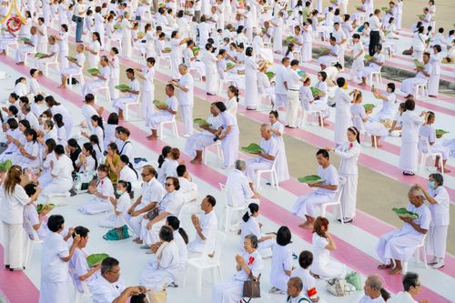 ภาพ No.179967:พิธีปลงผมนาคธรรมทายาท ในโครงการอุปสมบทหมู่ บูชาธรรมมหาปูชนียาจารย์ (ศูนย์อบรมวัดพระธรรมกาย) วันที่ 1 ธันวาคม พ.ศ. 2567 ณ ลานธรรมหารัตนวิหารคด วัดพระธรรมกาย จ.ปทุมธานี