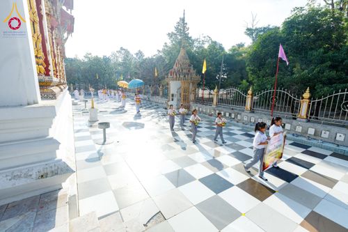 ภาพ No.199995:พิธีทอดผ้าป่าทำนุบำรุงศาสนสถาน ณ วัดบางไผ่นารถ ตำบลบางไทรป่า อำเภอบางเลน จังหวัดนครปฐม ในโครงการธรรมยาตรา กตัญญูบูชา มหาปูชนียาจารย์ พระมงคลเทพมุนี(สด จนฺทสโร) พระผู้ปราบมาร อนุสรณ์สถาน 7 แห่ง ปีที่ 13 วันที่ 22 มกราคม พ.ศ. 2568