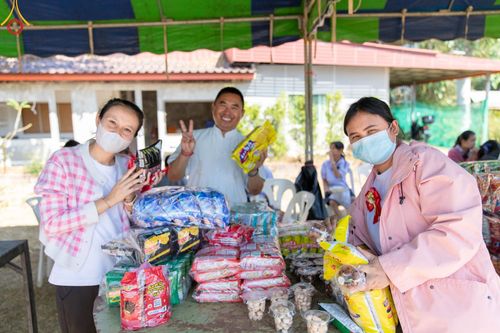 ภาพ No.105037:วันรวมพลังเด็กดี V-Star ผู้นำฟื้นฟูศีลธรรมโลก จังหวัดตาก ณ วัดดอนเจดีย์ อ.พบพระ จ.ตาก วันจันทร์ที่ 25 ธันวาคม พ.ศ. 2566