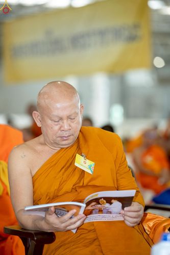 ภาพ No.235905:วันที่ 3 สิงหาคม พ.ศ. 2568 ภาพบรรยากาศ การต้อนรับปฎิสันถาร ของคณะสงฆ์ ในวันสมาธิโลก พิธีถวายมหาสังฆทาน 2,000 กว่าวัด ณ วัดพระธรรมกาย