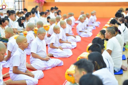 ภาพ No.133321:พิธีบรรพชาสามเณร ในโครงการบรรพชาสามเณร ฟื้นฟูพระพุทธศาสนาทั่วไทย ณ ศูนย์ปฏิบัติธรรมจันทบุรี วันพุธที่ 3 เมษายน พ.ศ. 2567