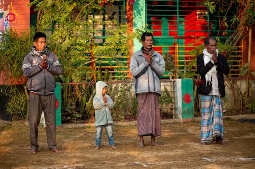 ภาพ No.130764:Photo Story ปฐมบรรพชาชาวพุทธมาร์มา บังกลาเทศ Episode 4/5  วันที่ 10 กุมภาพันธ์พ.ศ. 2567