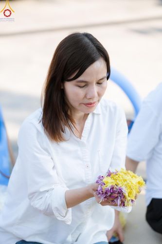 ภาพ No.116593:พิธีต้อนรับพระธรรมยาตรา ปีที่ 12 ณ อนุสรณ์สถานบางปลา จ.นครปฐม วันที่ 21 มกราคม พ.ศ. 2567