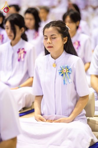 ภาพ No.134015:พิธีบูชาข้าวพระ  ในวันอาทิตย์ต้นเดือนที่ 7 เมษายน พ.ศ. 2567 ณ วัดพระธรรมกาย จ.ปทุมธานี