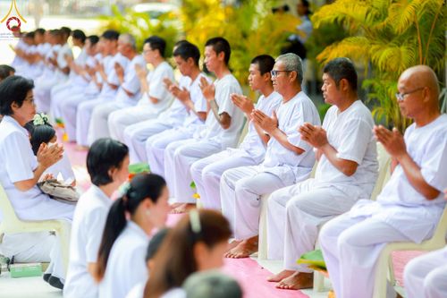 ภาพ No.216659:วันอาทิตย์ที่ 6 เมษายน พ.ศ. 2568 พิธีตัดปอยผม และปลงผมนาคธรรมทายาท โครงการบวชบูชาธรรม81ปี หลวงพ่อธัมมชโย โครงการ 1 และ 2 โครงการนานาชาติ AEC&WAB รุ่น CEO (ผู้บริหาร) รุ่นที่4 ณ หมู่บ้านบรรลุธรรม วัดพระธรรมกาย