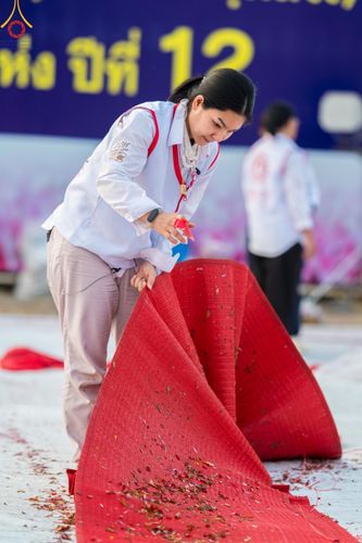 ภาพ No.113377:V.12 พลังหมู่ การเตรียมงาน เก็บงาน การรับบุญของเจ้าหน้าที่หน่วยงานต่างๆ เพื่อโครงการธรรมยาตรา ปีที่ 12 ระหว่างวันที่ 2 - 31 มกราคม พ.ศ. 2567