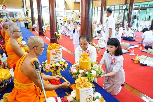 ภาพ No.93506:พิธีทอดกฐินสามัคคีทั่วไทย 5,000 วัด สร้างกุฏิที่พักสงฆ์ และอาคารปฎิบัติธรรม ณ วัดกลางธนรินทร์ ต.บ้านแป้ง อ.พรหมบุรี จ.สิงห์บุรี วันที่ 12 พฤศจิกายน พ.ศ. 2566