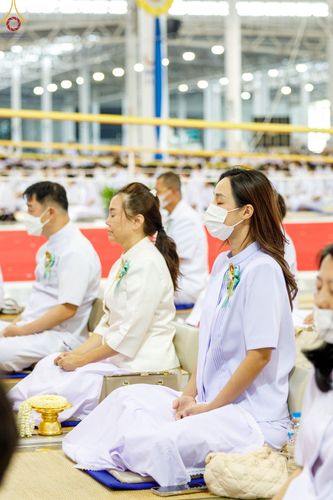 ภาพ No.76980:พิธีหล่อพระบรมพุทธเจ้า ในวันมาฆบูชา อาทิตย์ต้นเดือนที่ 6 มีนาคม พ.ศ. 2566 ณ วัดพระธรรมกาย จ.ปทุมธานี