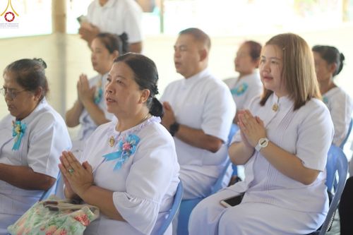 ภาพ No.83123:พิธีทอดผ้าป่ากำเเพงเเก้วเฟส 2 เฟสสำเร็จ  แผ่นดินอันศักดิ์สิทธิ์ สถานที่สถาปนา ปทุมเจดีย์ พระพุทธเจ้าห้าพระองค์  ณ ศูนย์อบรมเยาวชนปัตตานี อ.หนองจิก จ.ปัตตานี ในวันอาทิตย์ ที่ 25 มิถุนายน พ.ศ. 2566