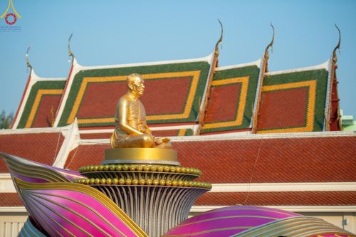 ภาพ No.116011:พิธีตักบาตรพระธรรมยาตรา ณ อนุสรณ์สถานลำดับที่ 4 สถานที่เกิดด้วยกายธรรม วัดโบสถ์(บน) จ.นนทบุรี วันที่ 21 มกราคม พ.ศ. 2567