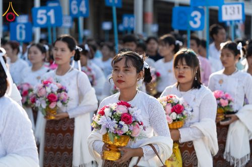 ภาพ No.178167:พิธีทอดผ้าป่าไทย-เมียนมา ครั้งที่ 7 วันอาทิตย์ที่ 1 ธันวาคม พ.ศ.2567 ณ สภาธรรมกายสากล  พระมหาธรรมกายเจดีย์ วัดพระธรรมกาย จ.ปทุมธานี