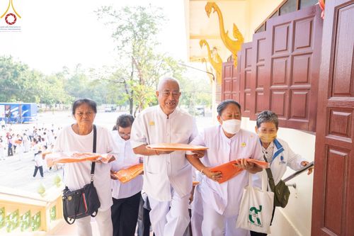 ภาพ No.111446:พิธีทอดผ้าป่าทำนุบำรุงศาสนสถาน ณ วัดตรีพาราสีมาเขต ต.สามเมือง อ.ลาดบัวหลวง จ.พระนครศรีอยุธยา วันที่ 13 มกราคม พ.ศ. 2567