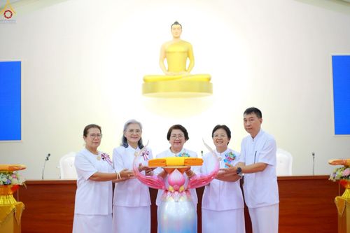 ภาพ No.233348:วันอาทิตย์ที่ 13 กรกฎาคม พ.ศ. 2568 พิธีทอดผ้าป่าสามัคคี "สร้างบ้านพักผู้ปฏิบัติธรรม" ณ ศูนย์ปฏิบัติธรรมจังหวัดระยอง(บ้านช่องลม)