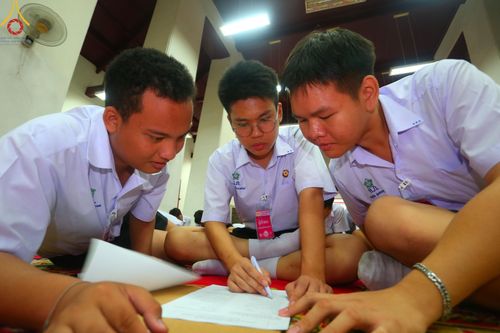 ภาพ No.184873:กิจกรรมวันรวมพลังเด็กดี V-Star ผู้นำฟื้นฟูศีลธรรมโลก กรุงเทพมหานคร ณ วัดมหาธาตุยุวราชรังสฤษฎิ์ราชวรมหาวิหาร กรุงเทพมหานคร ในวันที่ 13 ธันวาคม พ.ศ. 2567