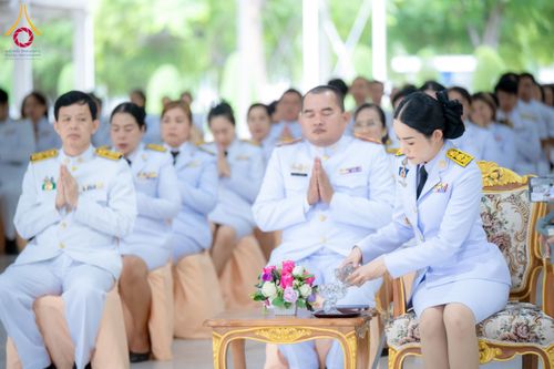 ภาพ No.148158:กิจกรรมเฉลิมพระเกียรติ สมเด็จพระนางเจ้าสิริกิติ์ พระบรมราชินีนาถ พระบรมราชชนนีพันปีหลวง เนื่องในโอกาสวันเฉลิมพระชนมพรรษา วันจันทร์ที่ 12 สิงหาคม พ.ศ. 2567 ณ อาคารโถงช้างฯ วัดพระธรรมกาย 