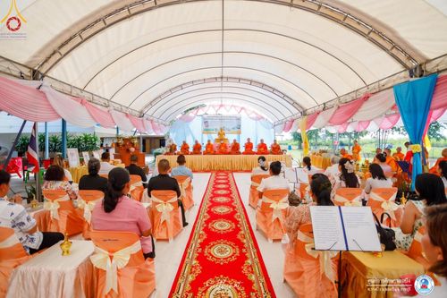 ภาพ No.161032:พิธีถวายมหาสังฆทาน 31 วัด , พิธีบุพเปตพลี , พิธีไถ่ชีวิตโค และ ปล่อยพันธ์ุปลาจำนวน 50,000 ชีวิต ณ ศูนย์การศึกษาจอมบึง ต.รางบัว อ.จอมบึง จ.ราชบุรี วันที่ 28 กันยายน พ.ศ. 2567