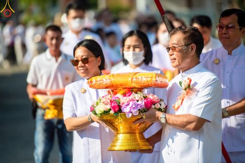 ภาพ No.114746:พิธีทอดผ้าป่าทำนุบำรุงศาสนสถาน ณ วัดโพธิ์เอน ต.บางขุนกอง อ.บางกรวย จ.นนทบุรี วันที่ 18 มกราคม พ.ศ. 2567