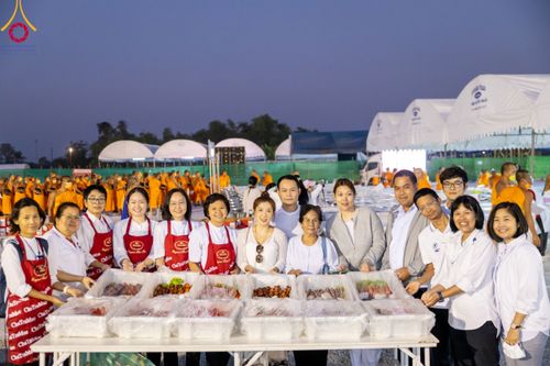 ภาพ No.116472:พิธีถวายภัตตาหารเป็นสังฆทาน แด่คณะพระธรรมยาตรา ปีที่ 12 วันที่ 22 มกราคม พ.ศ. 2567 ณ อนุสรณ์สถานบางนางแท่น จ.นครปฐม