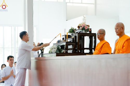 ภาพ No.145765:พิธีทอดผ้าป่าสมทบกฐิน ครั้งที่ 2  และพิธีฉลองอาคารที่พักสงฆ์ ณ ศูนย์ปฏิบัติธรรม ธรรมธารา สายไหม วันเสาร์ที่ 20 กรกฎาคม พ.ศ. 2567