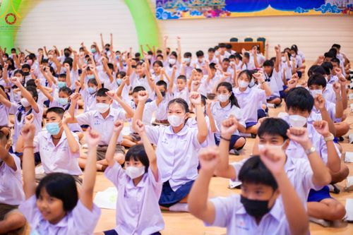 ภาพ No.103609:วันรวมพลังเด็กดี V-star ผู้นำฟื้นฟูศีลธรรมโลก จังหวัดสมุทรปราการ วันพุธที่ 20 ธันวาคม พ.ศ. 2566 ณ เมืองโบราณ จ.สมุทรปราการ