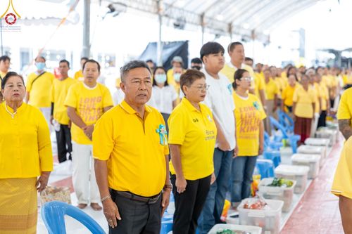 ภาพ No.146414:มหาสังฆทานถวายเป็นพุทธบูชาครั้งยิ่งใหญ่ โครงการทำบุญตักบาตร เพื่อถวายเป็นพระราชกุศล เนื่องในโอกาสมหามงคลเฉลิมพระชนมพรรษา พระบาทสมเด็จพระเจ้าอยู่ห้วฯ ทรงเจริญพระชนมพรรษา 6 รอบ 72 พรรษา