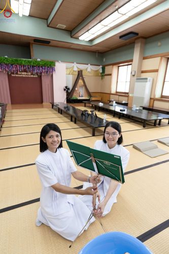 ภาพ No.148858:พิธีวางดวงแก้ว และโปรยรัตนชาติ  สถาปนาหมู่บ้านปฏิบัติธรรม และพิธีถวายภัตตาหารเพลแด่พระบวชใหม่ วัดป่าธรรมกายนานาชาติโทชิหงิ ประเทศญี่ปุ่น วันที่ 13 สิงหาคม พ.ศ. 2567