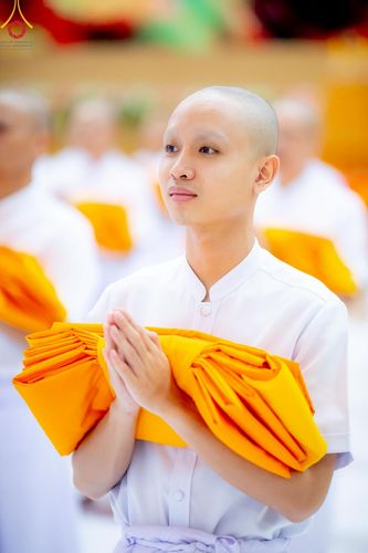 ภาพ No.217163:วันเสาร์ที่ 12 เมษายน พ.ศ. 2568 พิธีบรรพชา พิธีขอศีลและขอนิสสัย พิธีมอบบาตร ในโครงการอุปสมบทหมู่ บูชาธรรมหลวงพ่อธัมมชโย, โครงการธรรมทายาท ระดับอุดมศึกษา รุ่นที่ 52 ,  โครงการบวชพระนานาชาติ AEC & WAB CEO รุ่นที่ 4 ณ วัดพระธรรมกาย