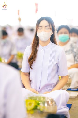 ภาพ No.76611:พิธีถวายโคมมาฆประทีป น้อมถวายเป็นพุทธบูชา แด่คณะพระภิกษุ สามเณร วัดพระธรรมกาย วันที่ 25 กุมภาพันธ์ พ.ศ. 2566