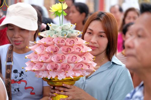 ภาพ No.163626:โครงการกฐินสามัคคีทั่วไทย 30,000 วัด บูชาธรรม 80 ปี หลวงพ่อธัมมชโย โดย คณะศิษยานุศิษย์วัดพระธรรมกาย ณ วัดปิ่นแก้ว จ.พระนครศรีอยธยา วันที่ 20 ตุลาคม พ.ศ. 2567