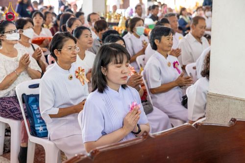 ภาพ No.183817:พิธีทอดกฐิน ณ วัดหลักสาม เขตหนองแขม กรุงเทพมหานคร ในโครงการทอดกฐินสามัคคีทั่วไทย 30,000 วัด บูชาธรรม 80 ปี หลวงพ่อธัมมชโย โดยคณะศิษยานุศิษย์วัดพระธรรมกาย วันที่ 10 พฤศจิกายน พ.ศ. 2567