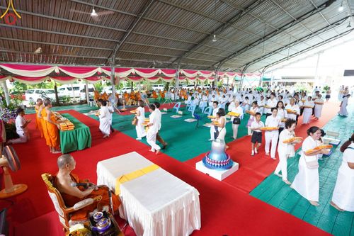 ภาพ No.152342:พิธีถวายมหาสังฆทานแด่พระภิกษุสงฆ์จำนวน 400 รูป ปีที่ 20 ณ ศูนย์อบรมเยาวชนผาสุกวนิช จ.ราชบุรี วันเสาร์ที่ 31 สิงหาคม พ.ศ. 2567
