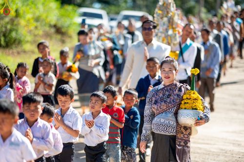 ภาพ No.91926:5 งานมหัคคตกุศล ณ วัดสิริวิเวก แขวงจำปาสัก สปป. ลาว วันที่ 1 พฤศจิกายน พ. ศ. 2566