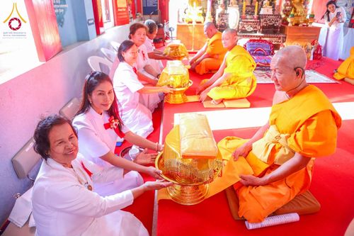 ภาพ No.181222:พิธีบรรพชาอุปสมบท ณ วัดเกาะแก้วประชานุรักษ์ ต.ชัยนาม อ.วังทอง จ.พิษณุโลก ในโครงการบรรพชาอุปสมบท บูชาธรรมมหาปูชนียาจารย์ วันที่ 8 ธันวาคม พ.ศ. 2567