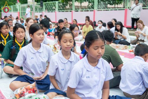 ภาพ No.350012:วันที่ 17 กันยายน พ.ศ. 2569 พิธีตักบาตรเข้าพรรษา 109 รูป ถวายเป็นพระราชกุศลสมเด็จพระบรมราชชนนีพันปีหลวง  ณ โรงเรียนสังข์อ่ำวิทยา อำเภอคลองหลวง จังหวัดปทุมธานี