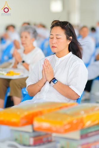 ภาพ No.316431:วันเสาร์ที่ 21 มีนาคม พ.ศ.2569 พิธีถวายภัตตาหารเมนูสวรรค์ เพื่อการบรรลุธรรม ณ หอฉันคุณยายอาจารย์ฯ วัดพระธรรมกาย