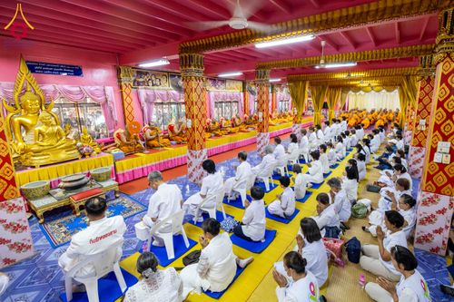 ภาพ No.303756:วันที่ 27 มกราคม พ.ศ. 2569 พิธีทอดผ้าป่าทำนุบำรุงศาสนสถาน ณ วัดตะเคียน อ.บางกรวย จ.นนทบุรี ในโครงการธรรมยาตรา กตัญญูบูชา มหาปูชนียาจารย์ พระมงคลเทพมุนี(สด จนฺทสโร) พระผู้ปราบมาร อนุสรณ์สถาน 7 แห่ง ปีที่ 14