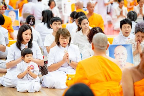 ภาพ No.217300:วันเสาร์ที่ 12 เมษายน พ.ศ. 2568 พิธีบรรพชา พิธีขอศีลและขอนิสสัย พิธีมอบบาตร ในโครงการอุปสมบทหมู่ บูชาธรรมหลวงพ่อธัมมชโย, โครงการธรรมทายาท ระดับอุดมศึกษา รุ่นที่ 52 ,  โครงการบวชพระนานาชาติ AEC & WAB CEO รุ่นที่ 4 ณ วัดพระธรรมกาย