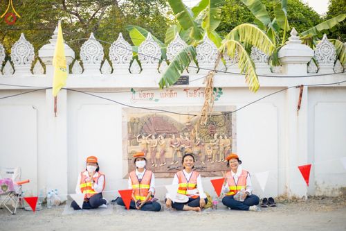 ภาพ No.113513:V.12 พลังหมู่ การเตรียมงาน เก็บงาน การรับบุญของเจ้าหน้าที่หน่วยงานต่างๆ เพื่อโครงการธรรมยาตรา ปีที่ 12 ระหว่างวันที่ 2 - 31 มกราคม พ.ศ. 2567