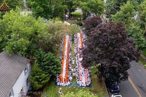 ภาพ No.144817:พิธีประดิษฐานลูกนิมิตมหาสมบัติ ผูกสีมาสถาปนาอุโบสถ บูชาธรรม ๘๐ ปี หลวงพ่อธัมมชโย วันอาทิตย์ที่ ๓๐ มิถุนายน พ.ศ. ๒๕๖๗ วัดพระธรรมกายนิวเจอร์ซี ประเทศสหรัฐอเมริกา