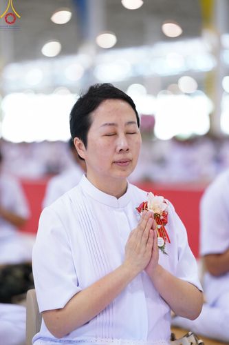 ภาพ No.151271:พิธีบูชาข้าวพระ ในวันอาทิตย์ต้นเดือน วันที่ 1 กันยายน พ.ศ. 2567 ณ สภาธรรมกายสากล วัดพระธรรมกาย