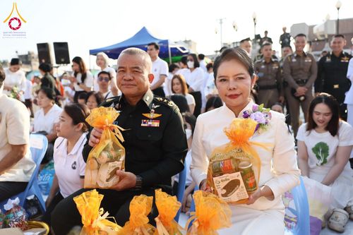 ภาพ No.312657:วันอาทิตย์ที่ 8 มีนาคม พ.ศ.2569 ทำบุญเมืองนครราชสีมา 558 ปี ตักบาตรพระ 10,000 รูป