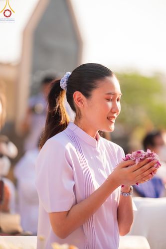 ภาพ No.113085:พิธีต้อนรับพระธรรมยาตรา ปีที่ 12 วันที่ 15 มกราคม พ.ศ. 2567 ณ วัดโบสถ์บน จ.นนทบุรี