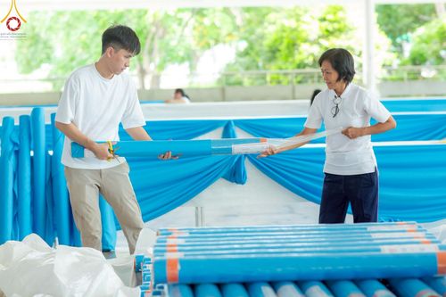 ภาพ No.218601:วันพฤหัสบดีที่ 17 เมษายน พ.ศ. 2568 การเตรียมงานในลานธรรม , สภาธรรมกายสากล , วิหารคด  เพื่องานวันคุ้มครองโลก 22 เมษายน พ.ศ. 2568