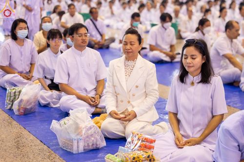 ภาพ No.126495:พิธีตักบาตร ในวันอาทิตย์ต้นเดือนที่ 3 มีนาคม พ.ศ. 2567 ณ บ้านแก้วเรือนทองคุณยายฯ วัดพระธรรมกาย